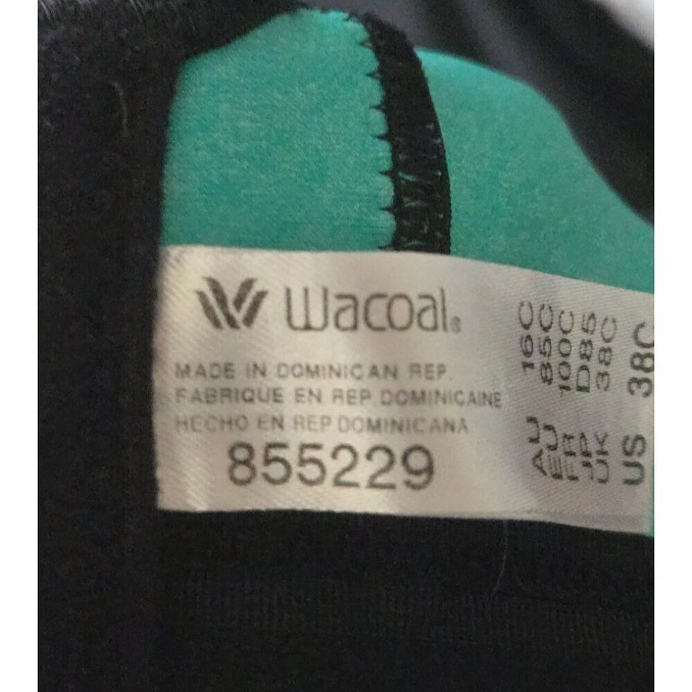 WACOAL 855229 Full Coverage Underwire unlined Sports Bra multicolor size 38C - Picture 7 of 7